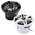 Audio Dynamics MCX820W White 8" Marine Coaxial Speaker Pair