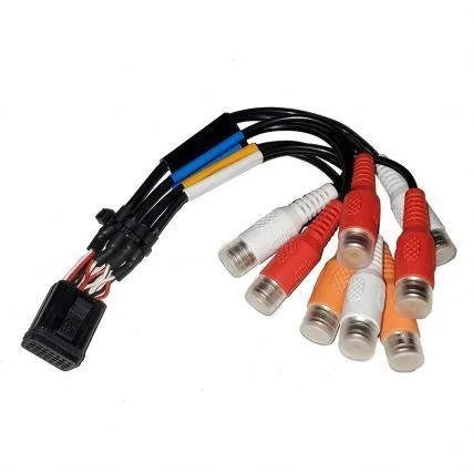 Fusion Zone 1 and 2/B Port-RCA Wire Harness for MS-RA670, RA770 Marine Stereos