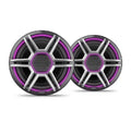 Fusion Apollo 8.8” LED Marine Speakers with Sports Gray Grilles