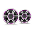 Fusion Apollo 8.8 LED Marine Speakers with Sports White Grilles