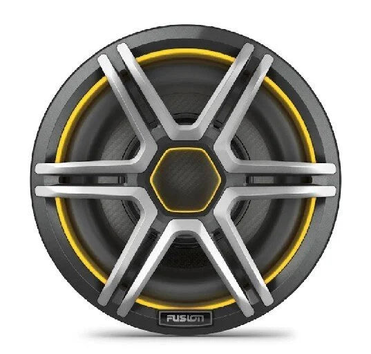 Fusion Apollo 10” LED Marine Subwoofer with Sports Gray Grille
