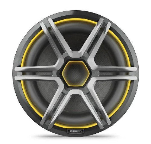 Fusion Apollo 12” LED Marine Subwoofer with Sports Gray Grille