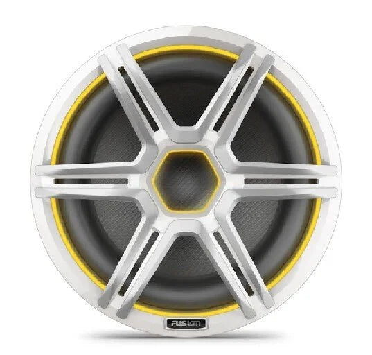 Fusion Apollo 12” LED Marine Subwoofer with Sports White Grille