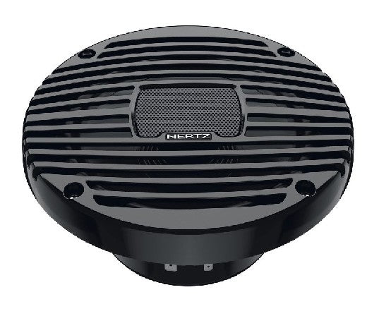 Hertz HEX 6.5 M-TC - 6.5" 4 Ohm MARINE COAX - TOTAL CHARCOAL