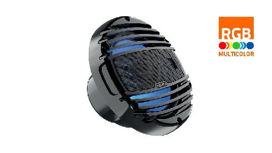 Hertz HMX 6.5-LD-TC - 6.5" 4 Ohm MARINE COAX RGB SET - BLACK