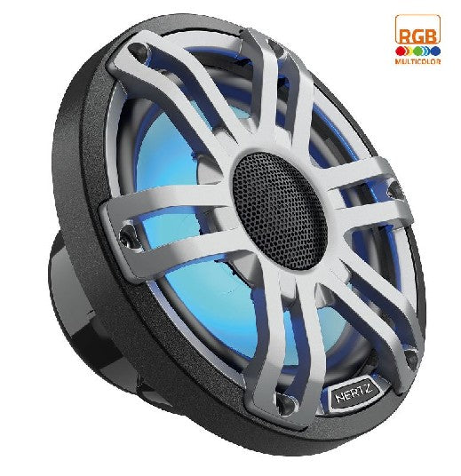 Hertz HMX 6.5 S-LD-G - 6.5" 4 Ohm SPORTS COAX RGB LED SET