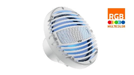 Hertz HMX 8-LD-TW - 8" 4 Ohm MARINE COAX RGB LED SET