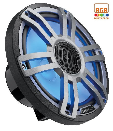 Hertz HMX 8 S-LD-G - 8" 4 Ohm SPORTS COAX RGB LED SET