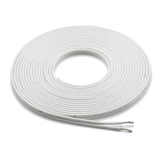 JL Audio XM-WHTSC12-25 - 25 ft (7.6 m) White 12AWG, Parallel Conductor Speaker Cable