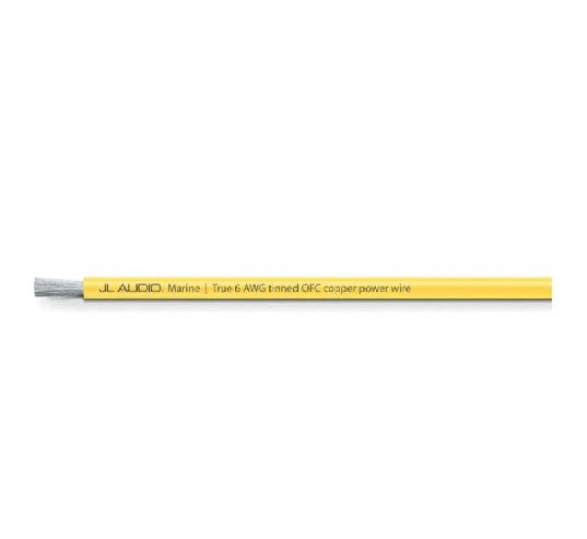 JL Audio ABYC Yellow Power Wire, 6 AWG, 200' (XM-YPW6-200)