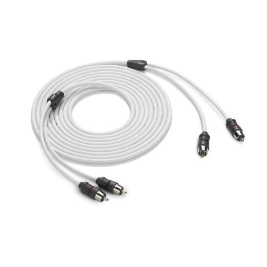 JL Audio XMD-WHTAIC2-12 - RCA 2-Channel, 12 ft (3.66 m) Marine Audio Interconnect