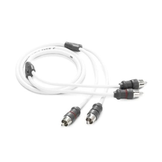 JL Audio XMD-WHTAIC2-3 - RCA 2-Channel, 3 ft (0.91 m) Marine Audio Interconnect