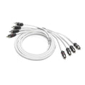 JL Audio XMD-WHTAIC4-6 - RCA 4-Channel, 6 ft (1.83 m) Marine Audio Interconnect