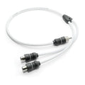 JL Audio XMD-WHTAICY-1M2F - Marine Y-Adaptor, 1 Male Plug, 2 Female Jacks