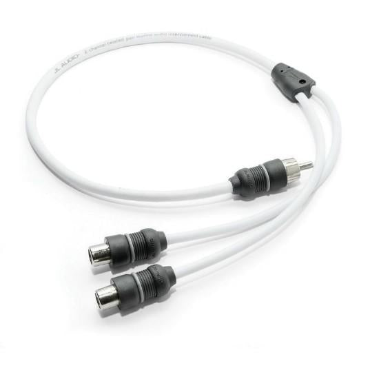 JL Audio XMD-WHTAICY-1M2F - Marine Y-Adaptor, 1 Male Plug, 2 Female Jacks