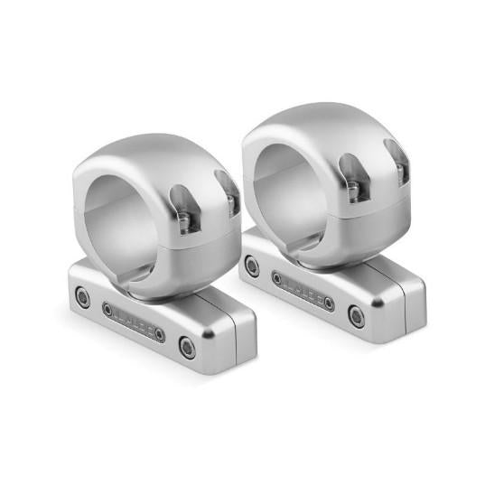 JL Audio Pipe Mounting Fixture (Swivel) for M & MX ETXv3 models. Clamp has inner-diameter of 2.375", PAIR