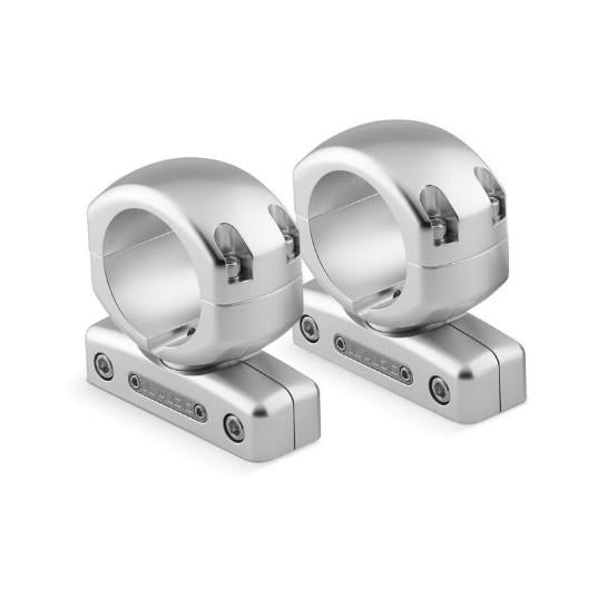 JL Audio Pipe Mounting Fixture (Swivel) for M & MX ETXv3 models. Clamp has inner-diameter of 2.500", PAIR