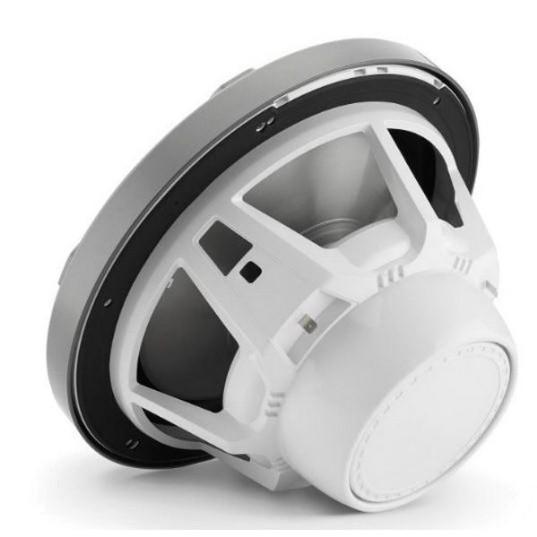 JL Audio M3-10IB-S-GM-4 - 10" Marine Subwoofer, Infinite Baffle, Sport Grille, Gunmental, 4 ohm, EACH
