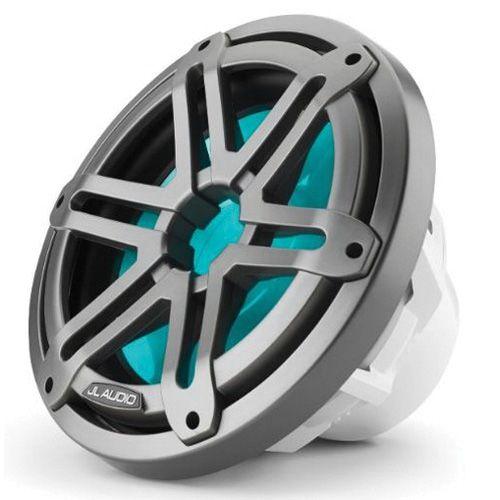 JL Audio M3-10IB-S-GM-I-4 - 10" Marine Subwoofer, Infinite Baffle, Gunmetal Sport Grille, RGB LED