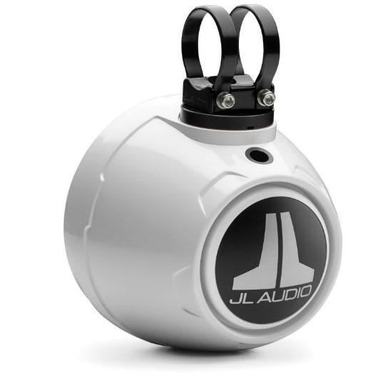 JL Audio M3-650VEX-GW-S-GW - 6.5" VEX Tower Speakers, Gloss White Enclosure, Gloss White Sport Grille