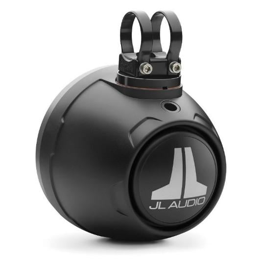 JL Audio M3-650VEX-MB-S-GM - 6.5" VEX Tower Speakers, Matte Black Enclosure, Gunmetal Sport Grille