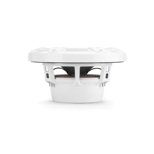 JL Audio M3-650X-S-GW-I - 6.5" Marine Speakers, Sport Grille, Gloss White, RGB LED Lights, PAIR