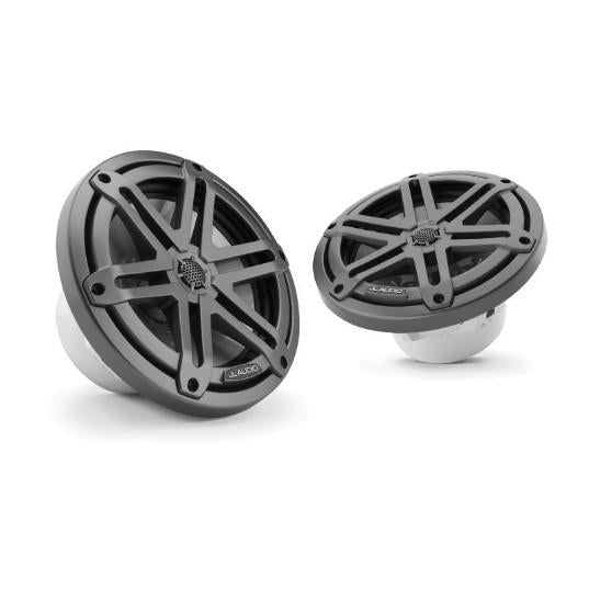 JL Audio M3-770X-S-GM - 7.7" Marine Speakers, Sport Grille, Gunmetal, PAIR