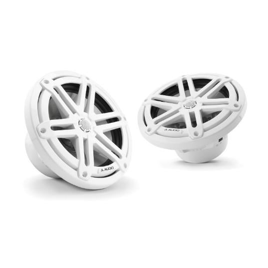 JL Audio M3-770X-S-GW - 7.7" Marine Speakers, Sport Grille, Gloss White, PAIR