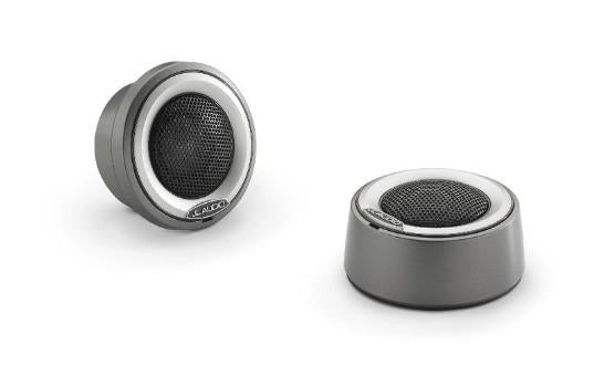 JL Audio M6-100CT-C/S-GmTi - 1" M6 Marine Component Tweeters, Grey Metallic Mount, Titanium Bezel