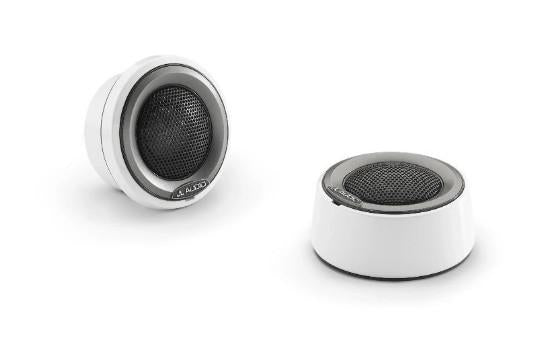 JL Audio M6-100CT-C/S-GwGm - 1" M6 Marine Component Tweeters, White/Gray/Black, PAIR