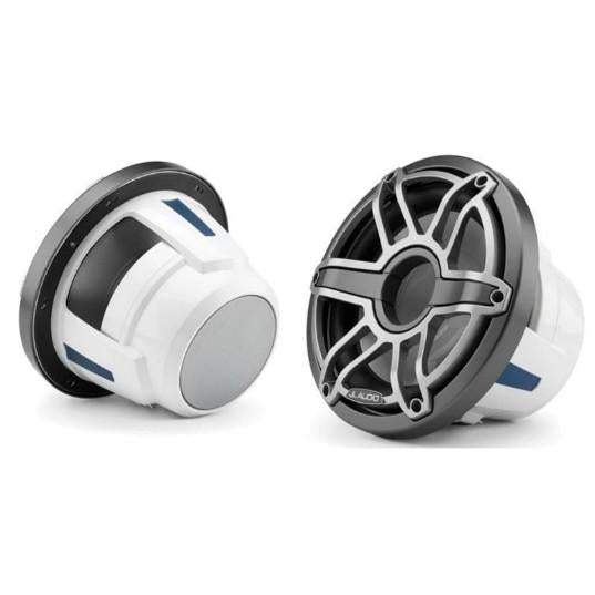 JL Audio M6-10IB-S-GMTI-4 - 10" Marine Subwoofer (250W, 4 ohm), Infinite Baffle, Sport Grille