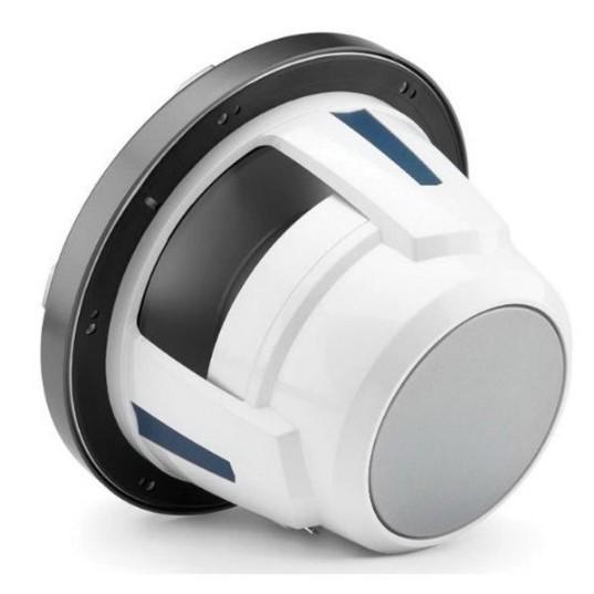 JL Audio M6-10IB-S-GMTI-I-4 - 10" Marine Subwoofer (250W, 4 ohm), Infinite Baffle, Sport Grille, RGB LED