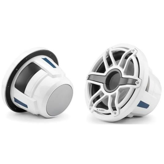 JL Audio M6-10IB-S-GWGW-4 - 10" Marine Subwoofer (250W, 4 ohm), Infinite Baffle, Sport Grille