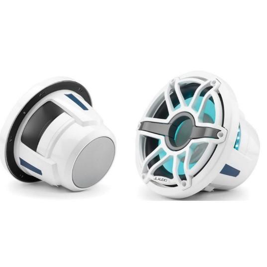 JL Audio M6-10IB-S-GWGWI-4 - 10" Marine Subwoofer (250W, 4 ohm), Infinite Baffle, Sport Grille, ILLUM