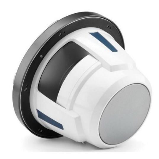 JL Audio M6-10W-S-GMTI-4 - 10" Marine Subwoofer Driver, Grey Metallic Trim Ring, Titanium Sport Grille, 4O