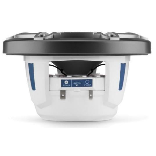 JL Audio M6-650X-S-GMTI-I - 6.5" Marine Speakers, Sport Grille, Gunmetal Trim, Titanium Grille, ILLUM