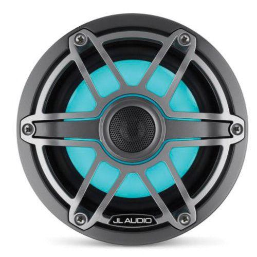 JL Audio M6-650X-S-GMTI-I - 6.5" Marine Speakers, Sport Grille, Gunmetal Trim, Titanium Grille, ILLUM