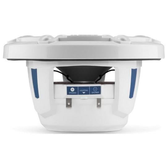 JL Audio M6-650X-S-GWGW - 6.5" Marine Speakers, Sport Grille, Gloss White Trim, Gloss White Grille