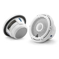 JL Audio M6-770X-C-3GW - 7.7" Marine Speakers, 1" WHITE Tweeter, Gloss White Classic Grille