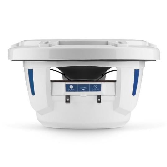 JL Audio M6-770X-C-3GW - 7.7" Marine Speakers, 1" WHITE Tweeter, Gloss White Classic Grille