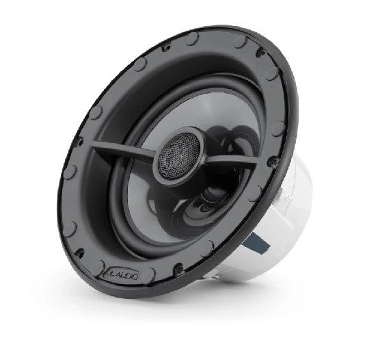 JL Audio M6-770X-L-SbSb - 7.7" LUXE Premium Marine Speaker, Satin Black Trim Ring & Luxe Grille, EACH