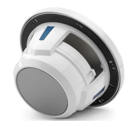 JL Audio M6-770X-S-GWGW - 7.7" Marine Speakers, Sport Grille, Gloss White Trim Ring, Gloss White Grille