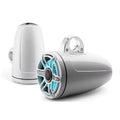JL Audio M6-880ETXV3-GW-S-GWGW-I - 8.8" Tower Speakers, Gloss White Sport Grille, RGB LED, PAIR