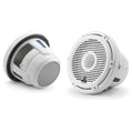 JL Audio M6-880X-C-3GW - 8.8" Marine Speakers, 1" WHITE Tweeter, Gloss White Classic Grille