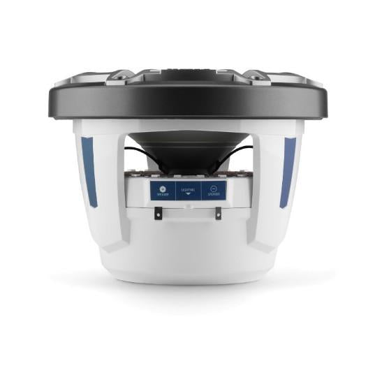 JL Audio M6-880X-S-GMTI-I - 8.8" Marine Speakers, Sport Grille, Gunmetal Trim, Titanium Grille, ILLUM