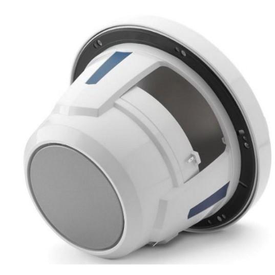 JL Audio M6-880X-S-GWGW-I - 8.8" Marine Speakers ,Gloss White Sport Grille & Trim, RGB LED