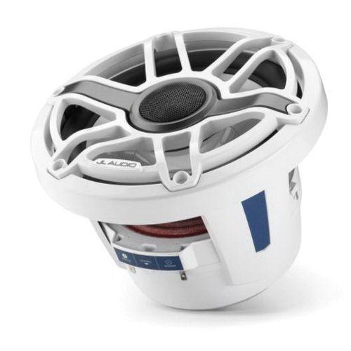 JL Audio M6-880X-S-GWGW - 8.8" Marine Speakers, Sport Grille, Gloss White Trim, Gloss White Grille