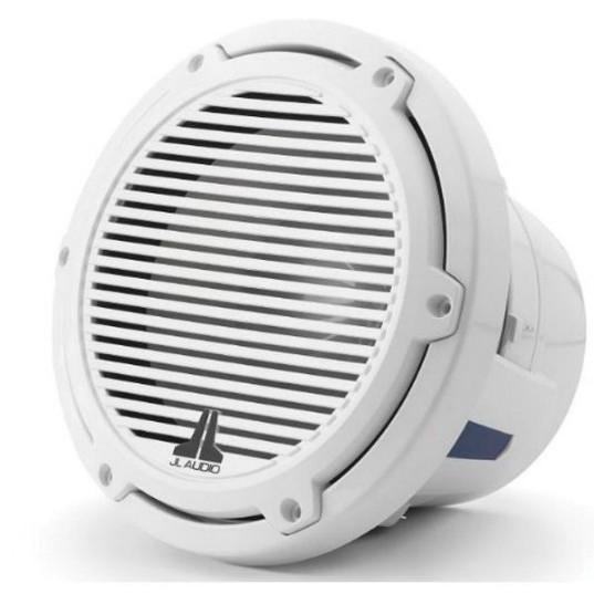 JL Audio M6-8IB-C-GWGW-4 - 8" Marine Subwoofer (200W, 4 ohm), Infinite Baffle, Classic Grille