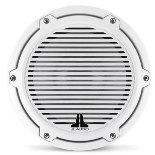 JL Audio M6-8IB-C-GWGW-4 - 8" Marine Subwoofer (200W, 4 ohm), Infinite Baffle, Classic Grille