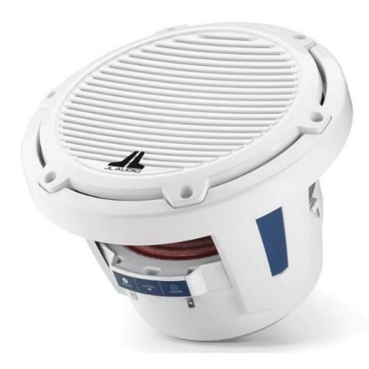 JL Audio M6-8IB-C-GWGW-4 - 8" Marine Subwoofer (200W, 4 ohm), Infinite Baffle, Classic Grille